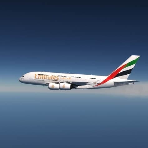 Avião da Emirates