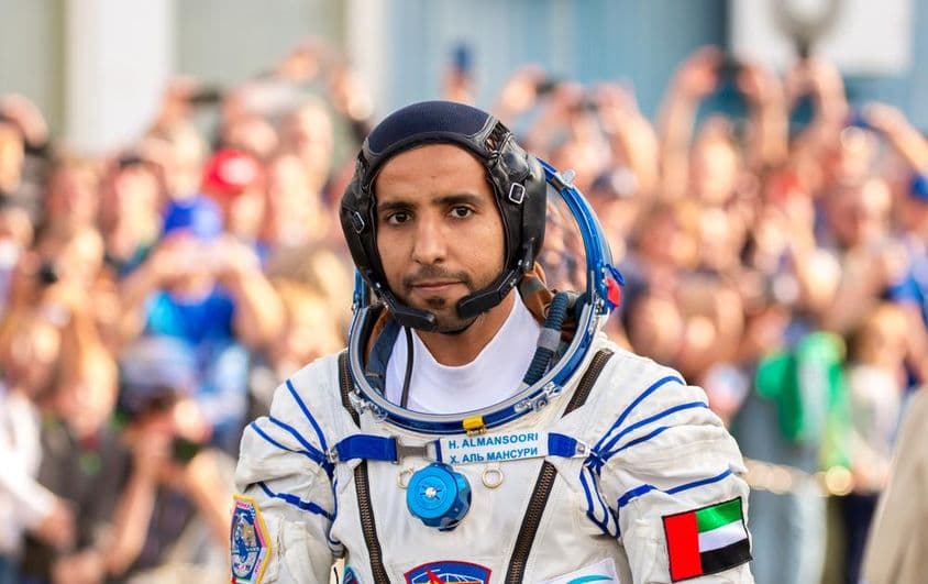 Astronauta dos Emirados Árabes Unidos.