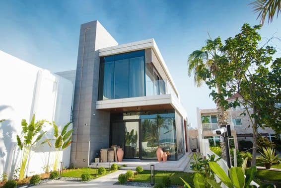 Interior ao ar livre de villa em Dubai