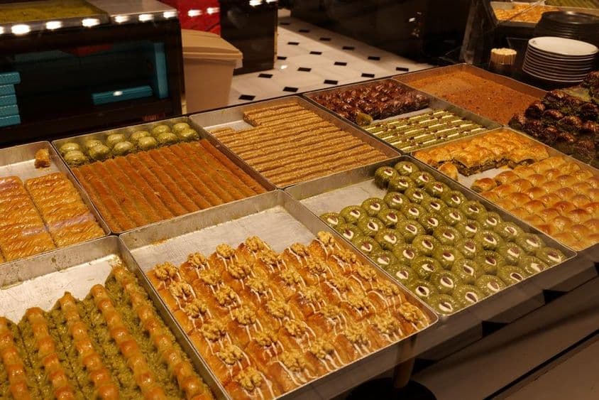 sobremesa de Dubai