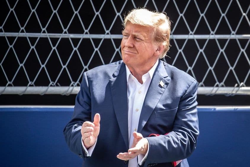 Donald Trump na Flórida.