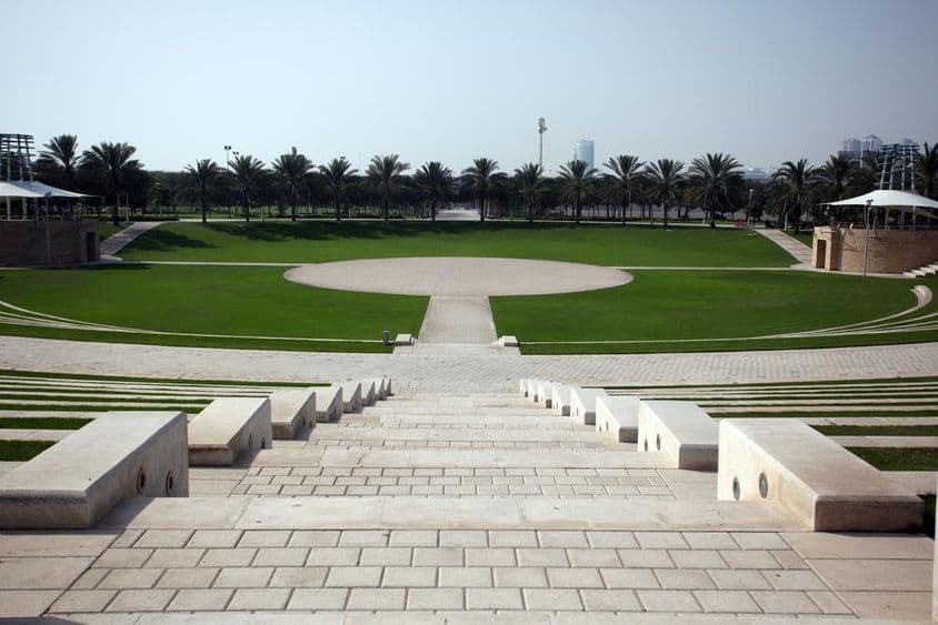 Parque Zabeel em Dubai.