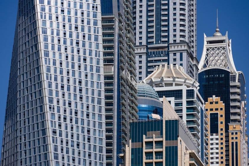 Arranha-céus de Dubai.