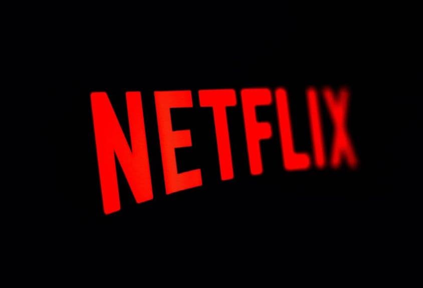 Logotipo da Netflix.