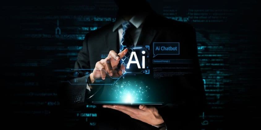 Relação entre IA e humanos.