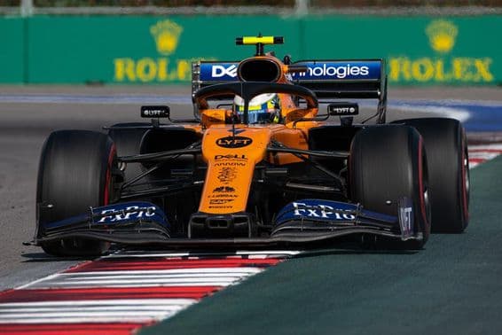 Carro de Fórmula 1 da McLaren.