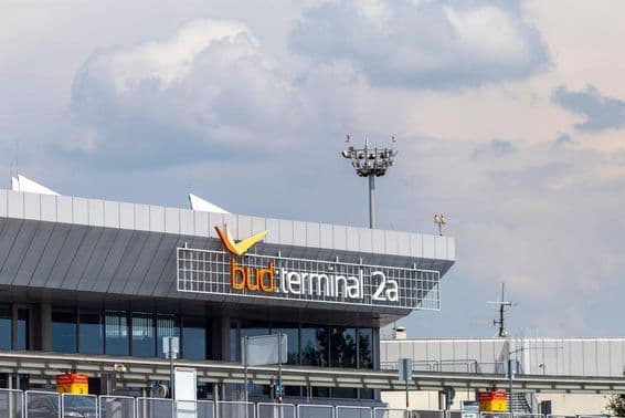 Aeroporto de Budapest Ferenc Liszt.