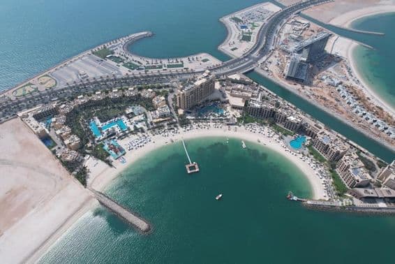Ras Al Khaimah, ilha Al Marjan.