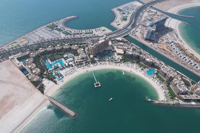 Ras Al Khaimah, ilha Al Marjan.