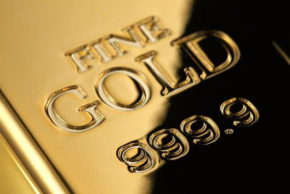 Ouro com pureza de 999,9.