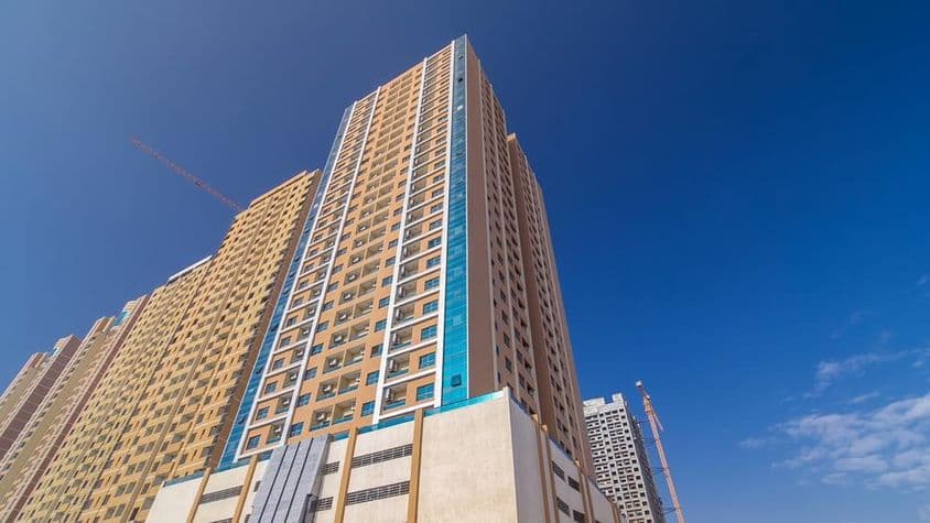 Prédio residencial em Ajman.