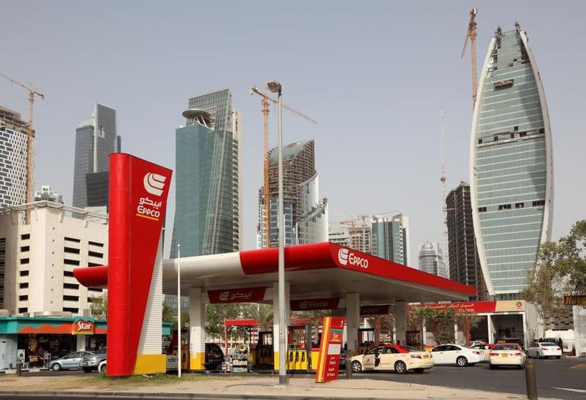 Posto de gasolina Eppco em Dubai.