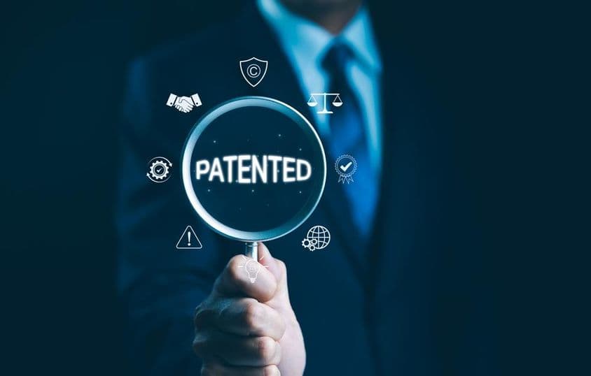 Conceito patenteado, lei de direitos autorais.