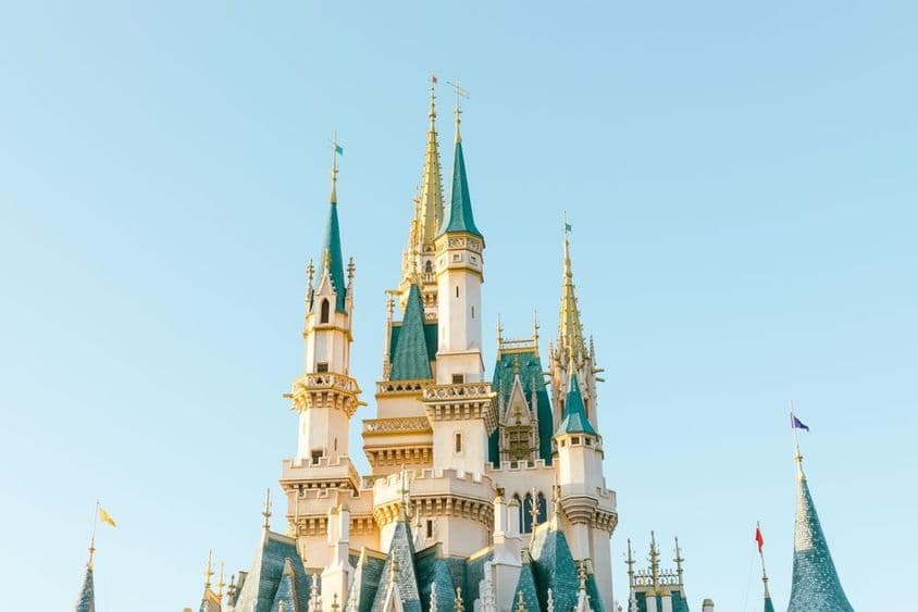 Castelos no Disneyland de Tóquio.