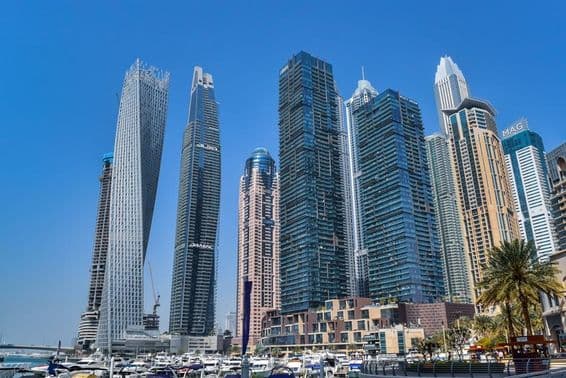 Torre Tiger em Dubai Marina.