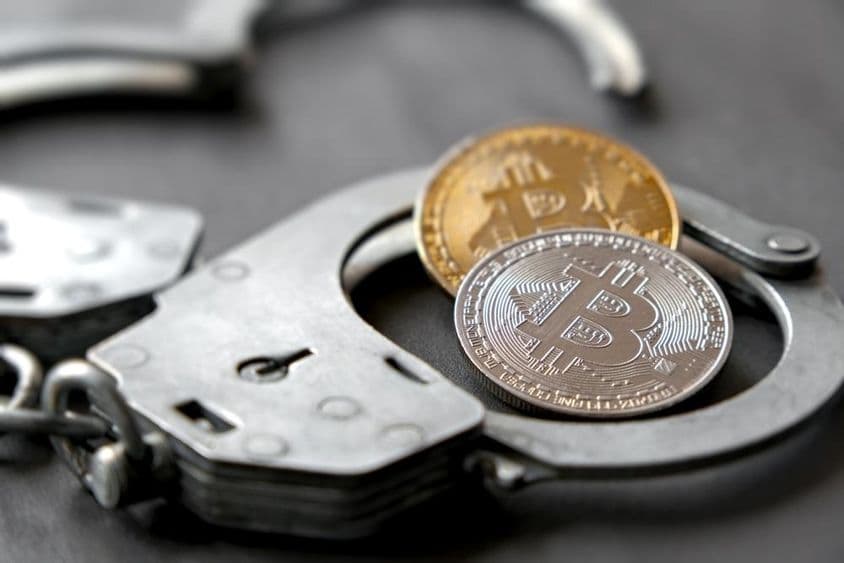 Crime no setor financeiro.