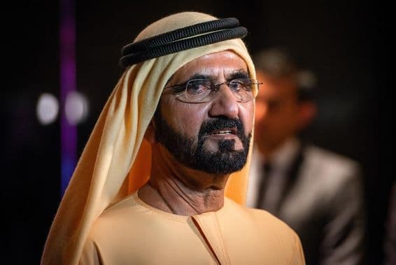 Sheikh Mohammed bin Rashid Al Maktoum.