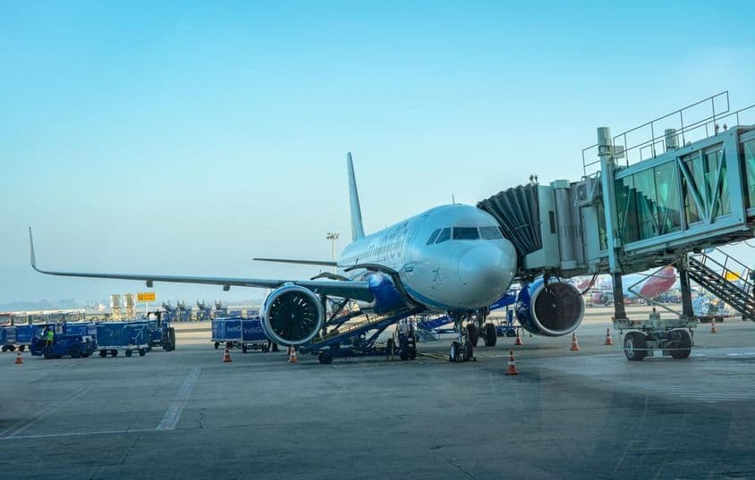 Indigo, maior companhia aérea de baixo custo da Índia, com 280 aeronaves.