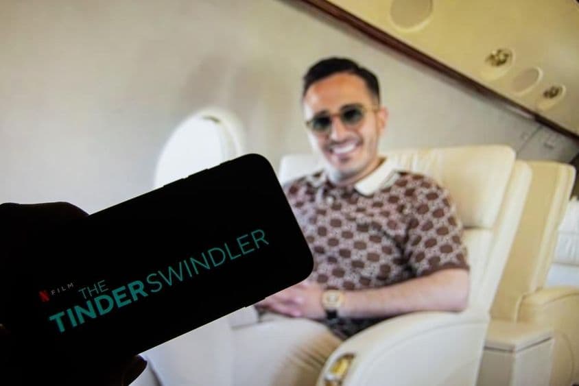 Novo filme da Netflix, O Golpista do Tinder.