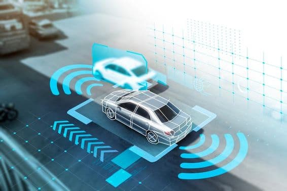 Sistema de comunicação e sensor em operação