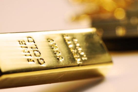 Barra de ouro puro 999,9.