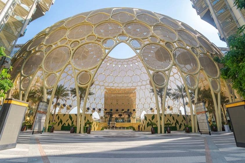 Centro de Exposições Dubai.