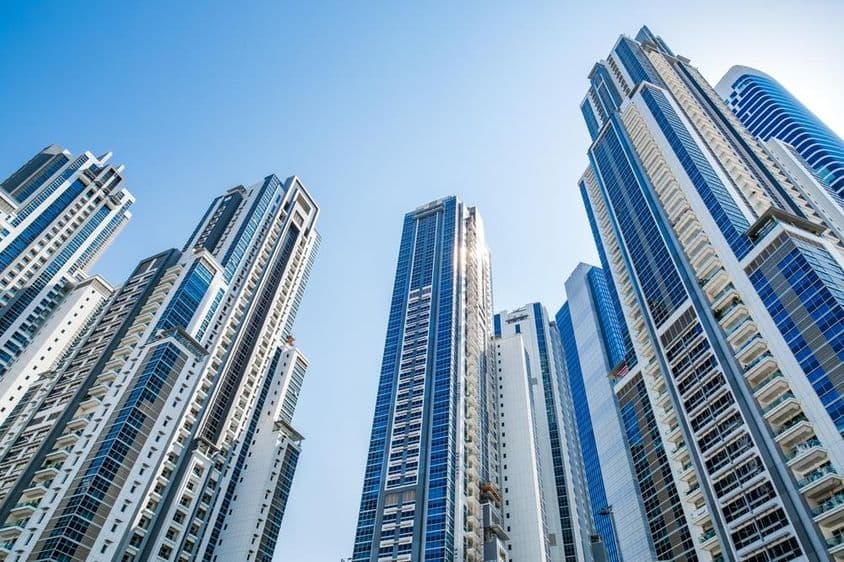 Dubai, Emirados Árabes Unidos, Executive Towers.