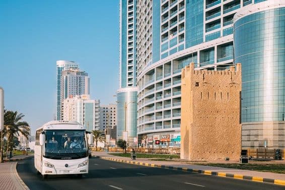 AlMurabbaa Watchtower, famoso marco de Ajman.