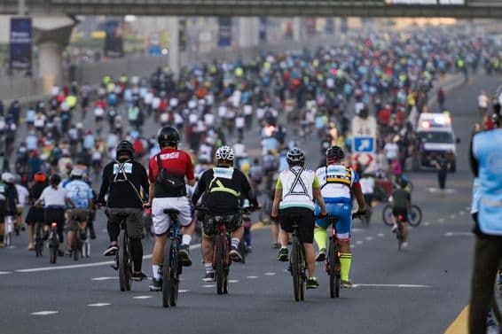 Evento anual Dubai Ride.
