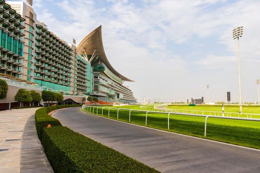 Hotel e hipódromo Meydan.