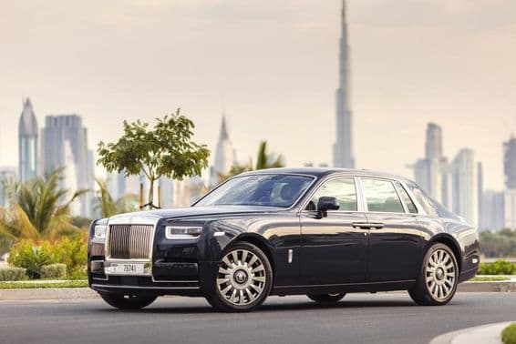 DUBAI, Emirados Árabes Unidos Rolls Royce Phantoms.
