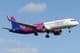 Wizz Air com uma aeronave Airbus A321-271NX.