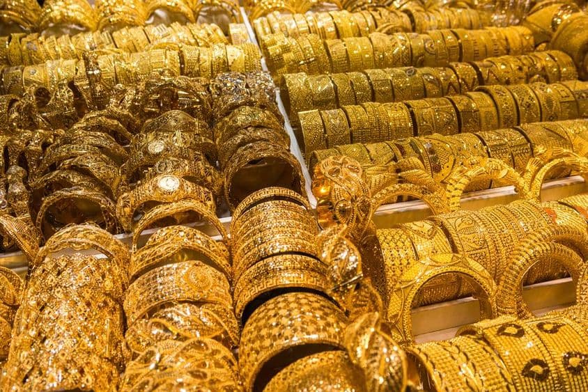 Souk do Ouro de Dubai.