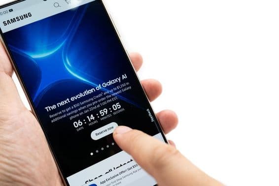 Evento Samsung Galaxy Unpacked.