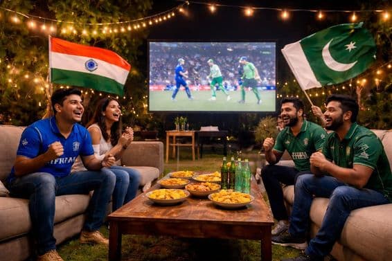Experiência de Estádio na Sala de Estar em Dubai