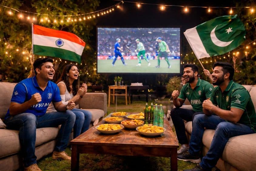 Experiência de Estádio na Sala de Estar em Dubai