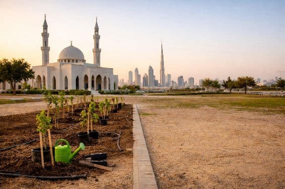 Renovação verde do Ramadan em Dubai
