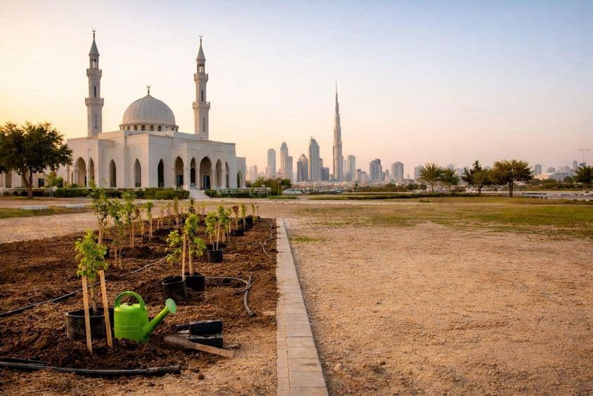 Renovação verde do Ramadan em Dubai