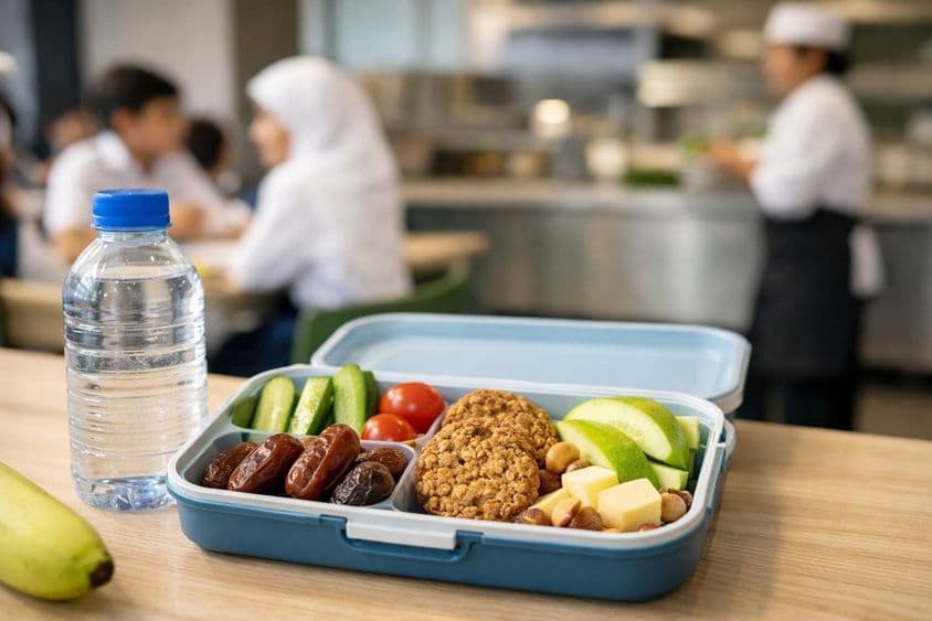 Lanche saudável em Abu Dhabi