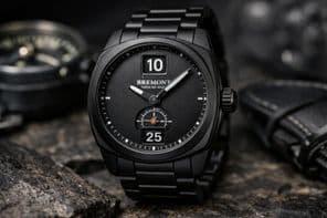 Terra Nova com Hora Saltante Stealth Black