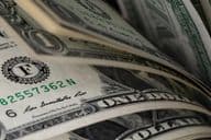 A nota de um dólar americano