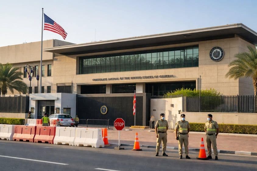 Fechamento temporário do consulado americano