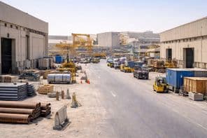 distrito industrial de Abu Dhabi