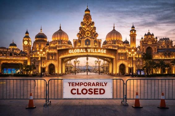 Fechamento temporário da Global Village