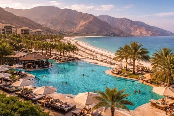 Estadia de luxo à beira-mar