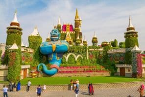 O Jardim Milagre de Dubai