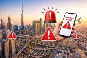 Alerta de emergência em Dubai