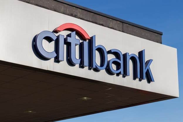 Agência bancária de varejo do Citibank.