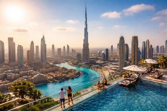 Reinício do turismo em Dubai