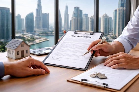 Negociação de aluguel em Dubai